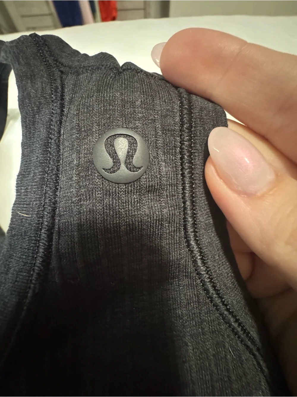 lululemon Ebb to street Racerback Tank - Black